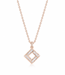 Rose Gold Fortune Charm Pendant