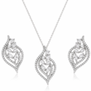 Celeste Leaf Grace Necklace