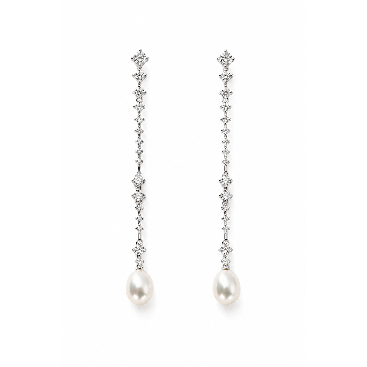 Celeste Pearl Cascade Earrings