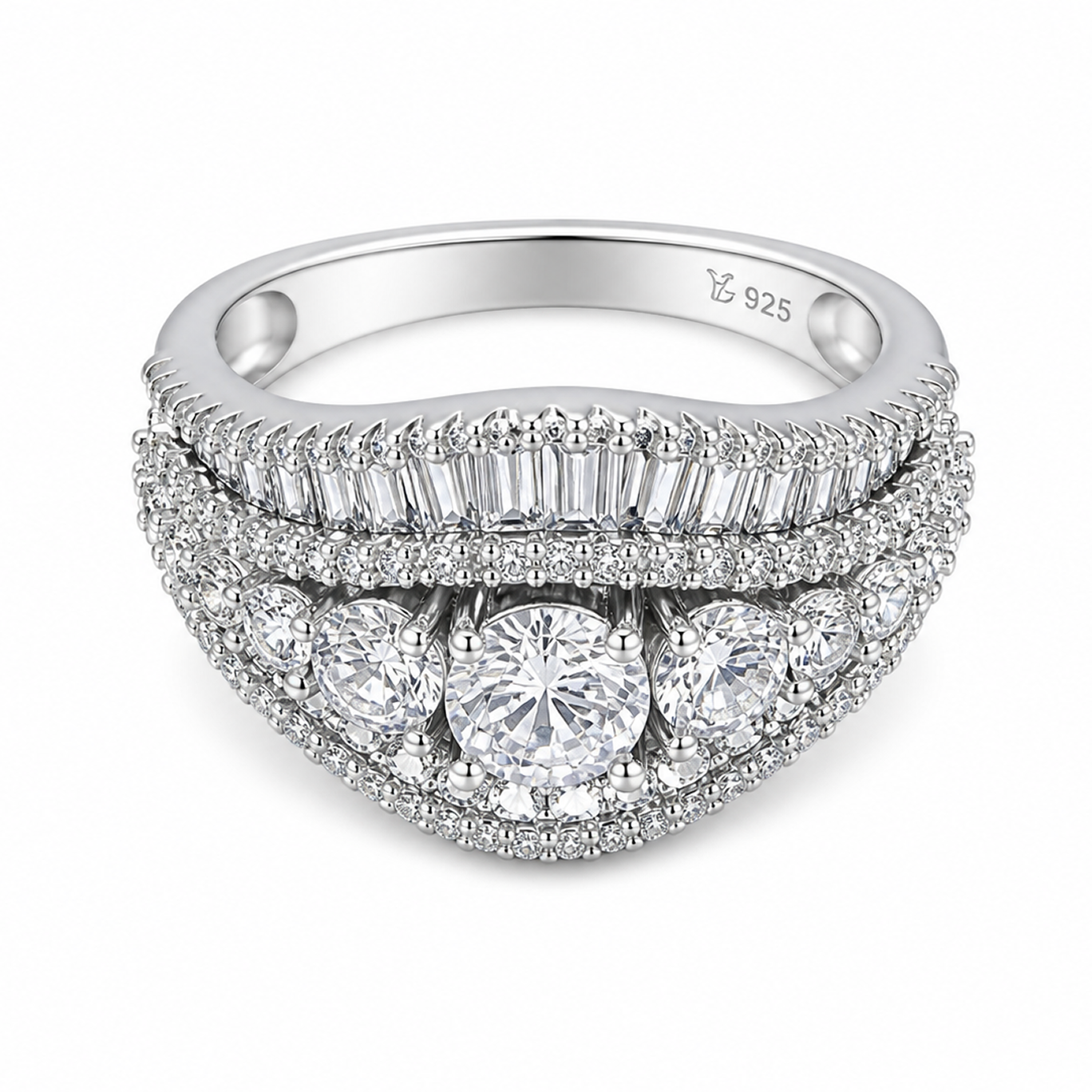 Celestial Crown Zircon Ring